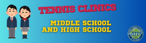 middle and high school tennis